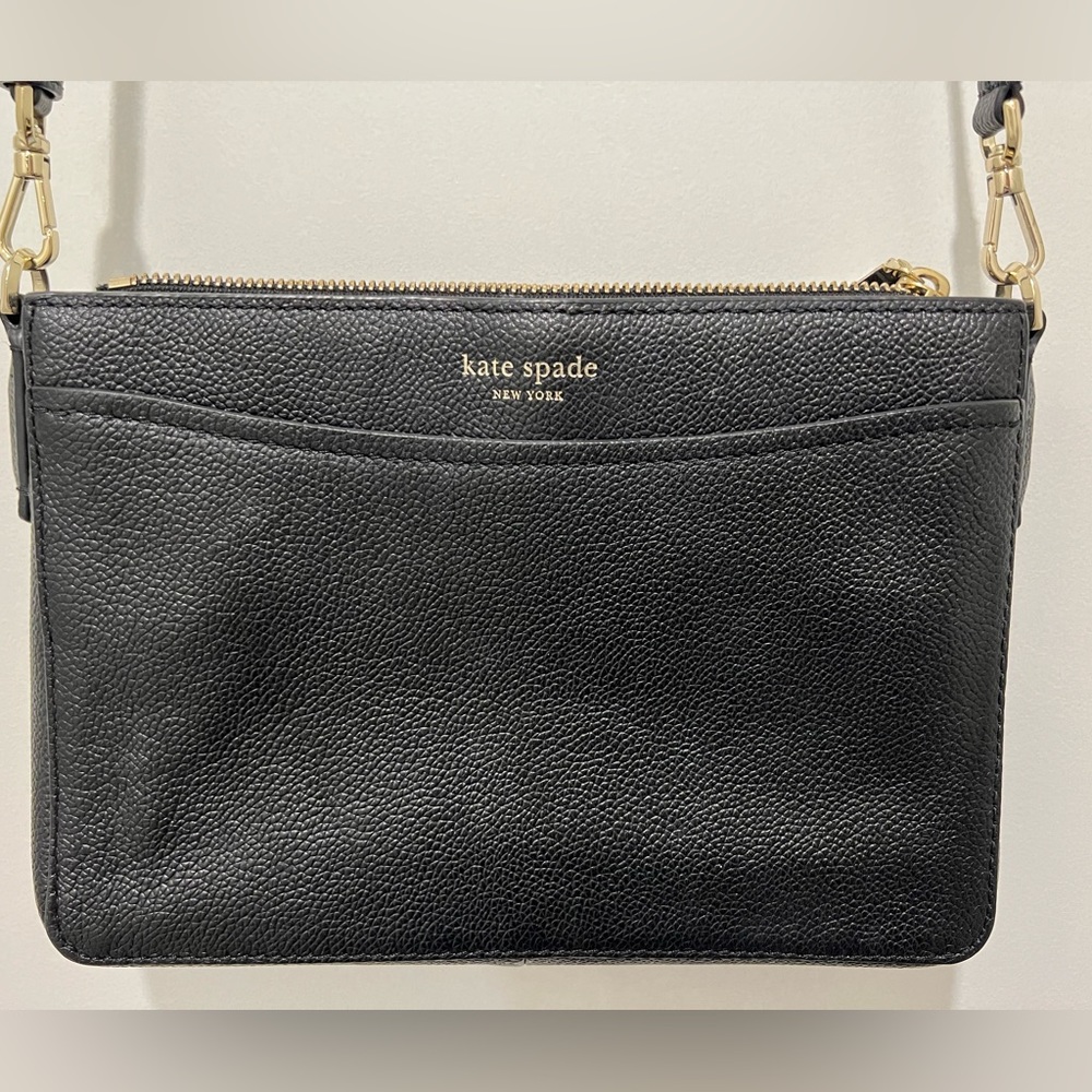 Kate Spade Black Cross Body with detachable straps